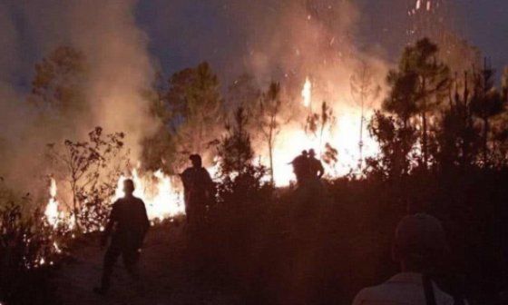 Incendios forestales en Pinar del Río.