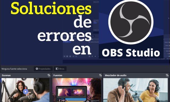 Pauta. Soluciones de errores en OBS