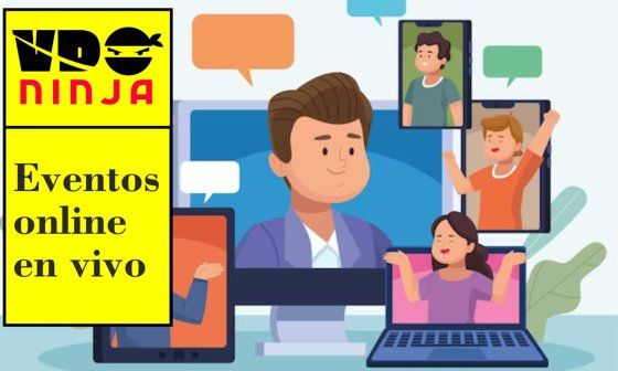 Pauta. VDO Ninja, reuniones y eventos online